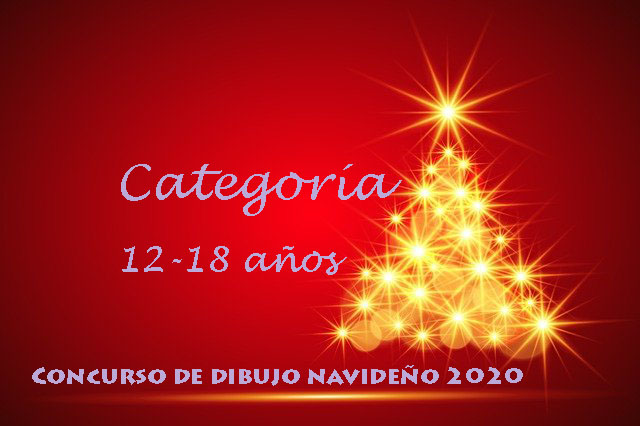 Concurso dibujo navideño categoría 12-18 años